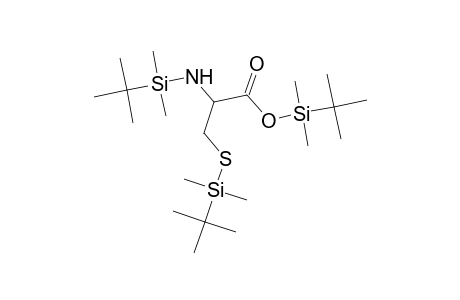 tert-Butyl(dimethyl)silyl 2-([tert-butyl(dimethyl)silyl]amino)-3-([tert-butyl(dimethyl)silyl]sulfanyl)propanoate