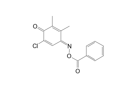 (1E)-5-Chloro-2,3-dimethyl-2,5-cyclohexadiene-1,4-dione 1-(O-benzoyloxime)