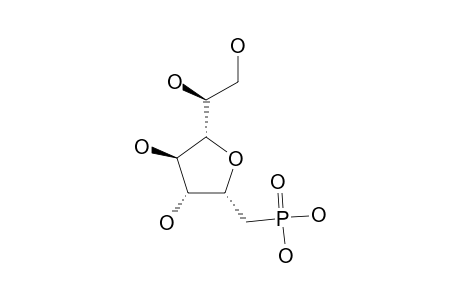 C-(1-DEOXY-ALPHA-D-GALACTOFURANOSYL)-METHANEPHOSPHONIC-ACID