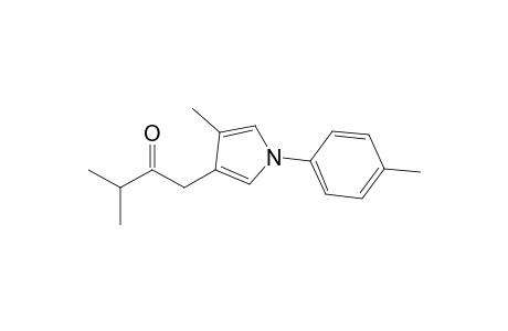 3-methyl-1-[4-methyl-1-(4-methylphenyl)-3-pyrrolyl]-2-butanone