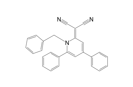 Propanedinitrile, [4,6-diphenyl-1-(phenylmethyl)-2(1H)-pyridinylidene]-