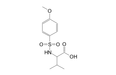 butanoic acid, 2-[[(4-methoxyphenyl)sulfonyl]amino]-3-methyl-, (2S)-