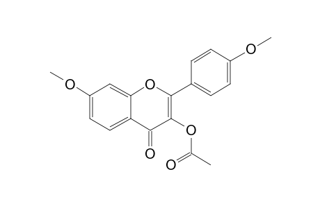 7,4'-Dimethoxy-3-(acetyl)oxyflavone