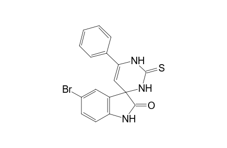 5-Bromo-6'-phenyl-2'-thioxo-2',3'-dihydro-1???H-spiro[indole-3,4'-pyrimidin]-2(1H)-one