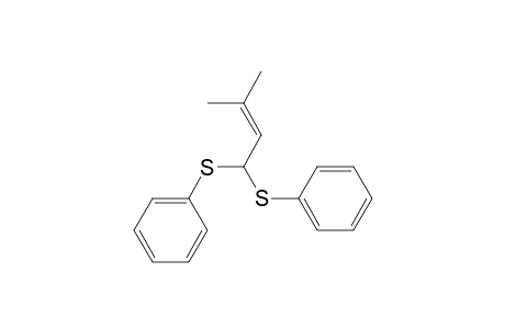 (3-methyl-1-phenylsulfanyl-but-2-enyl)sulfanylbenzene