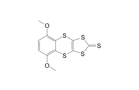 7,10-Dimethoxy-2-thioxo-1,3,5,12-tetrathiatricyclo[8.7.4.2.0(4,13).0(6,11)]trideca-4,6,7,9-tetraene