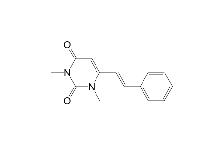 1,3-Dimethyl-6-[(E)-2-phenylethenyl]uracil