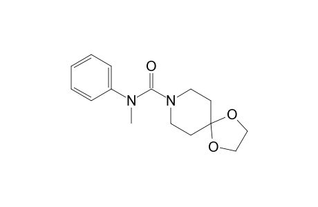 N-Methyl-N-phenyl-1,4-dioxa-8-azaspiro[4,5]decane-8-carboxamide