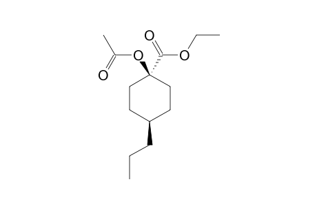 ETHYL-CIS-1-ACETYLOXY-4-PROPYLCYCLOHEXANECARBOXYLATE
