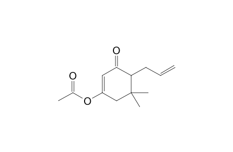 1-Acetoxy-4-allyl-5,5-dimethylcyclohexen-3-one