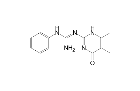 N''-(5,6-dimethyl-4-oxo-1,4-dihydro-2-pyrimidinyl)-N-phenylguanidine