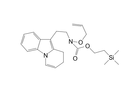 2-(trimethylsilyl)ethyl allyloxy[2-(8,9-dihydropyrido[1,2-a]indol-10-yl)ethyl]carbamate