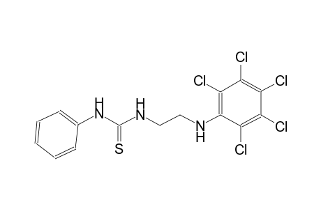 thiourea, N-[2-[(2,3,4,5,6-pentachlorophenyl)amino]ethyl]-N'-phenyl-