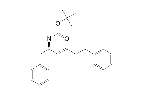 (S)-1-BENZYL-N-(TERT.-BUTOXYCARBONYL)-5-PHENYL-(E)-2-PENTENYLAMINE