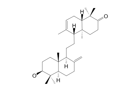 3-BETA-HYDROXYONOCERA-8(26),14-DIEN-21-ONE