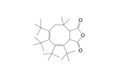 3,4,5,6-tetrakis(t-Butyl)-8,8-dimethylcycloocta-3,5-diene-1,2-dicarboxyl - anyhdride
