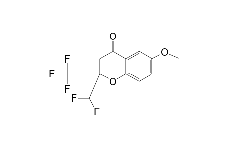 2-(DIFLUOROMETHYL)-6-METHOXY-2-(TRIFLUOROMETHYL)-CHROMAN-4-ONE