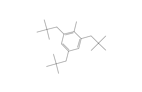 Benzene, 1,3,5-tris(2,2-dimethylpropyl)-2-methyl-