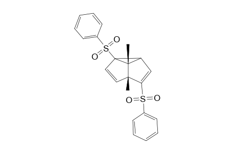 1,5-DIMETHYL-2,6-BIS-(PHENYLSULFONYL)-TRICYCLO-[3.3.0.0(2,8)]-OCTA-2,6-DIENE