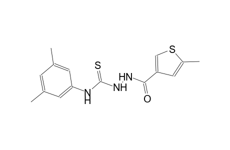 N-(3,5-dimethylphenyl)-2-[(5-methyl-3-thienyl)carbonyl]hydrazinecarbothioamide