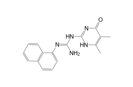 N-(5,6-dimethyl-4-oxo-1,4-dihydro-2-pyrimidinyl)-N''-(1-naphthyl)guanidine
