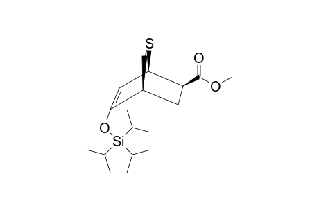 (1R*,4R*,6R*)-8-Triisopropylsilyloxy-2-thiabicyclo[2.2.2]oct-7-ene-6-carboxylic Acid Methyl Ester