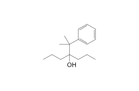 4-(1-Methyl-1-phenyl-ethyl)heptan-4-ol