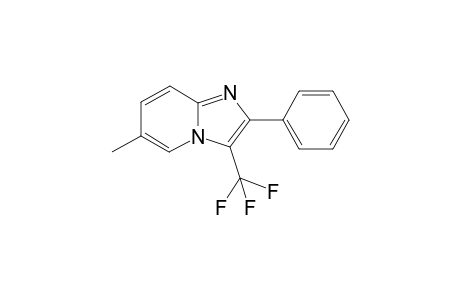 6-Methyl-2-phenyl-3-(trifluoromethyl)imidazo[1,2-a]pyridine