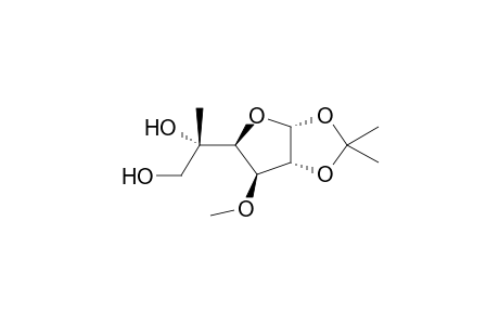 1,2-O-Isopropylidene-3-O,5-C-dimethyl-.beta.-L-idofuranose