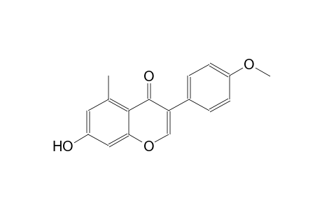 4H-1-benzopyran-4-one, 7-hydroxy-3-(4-methoxyphenyl)-5-methyl-