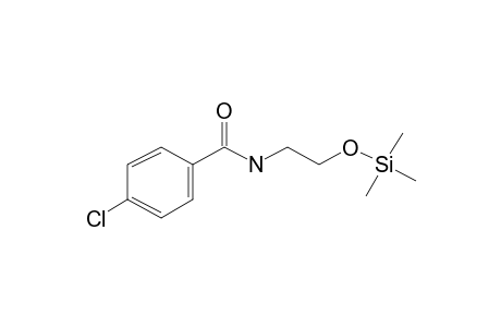 4-Chloro-N-(2-hydroxyethyl)benzamide, tms