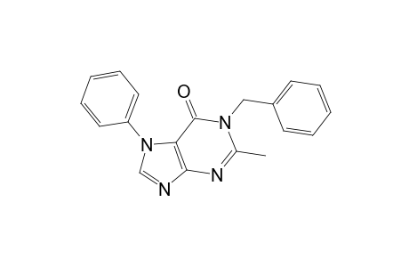 1-Benzyl-2-methyl-7-phenyl-purin-6-one