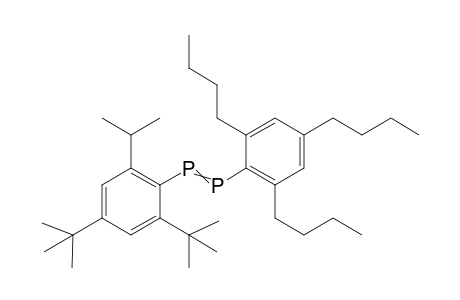 1-(2,4-Di-t-butyl-6-isopropylphenyl)-2-(2,4,6-trit-butylphenyl)diphosphene