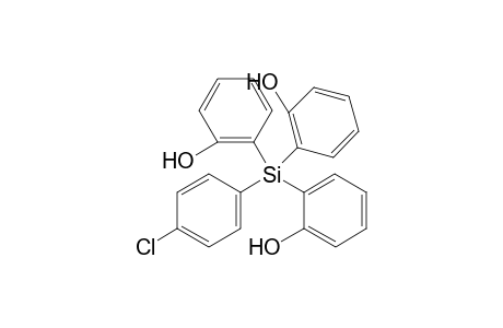 4-Chlorophenyltris(2-hydroxyphenyl)silane