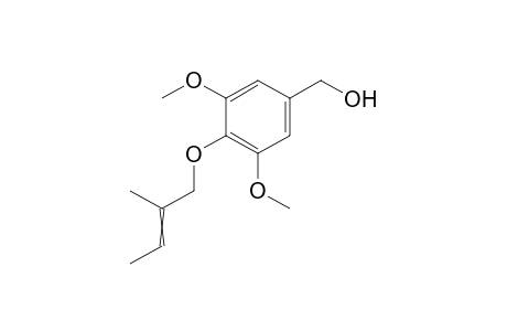 4-O-(2-Methyl-2-butenyl)-3,5-dimethoxybenzyl Alcohol