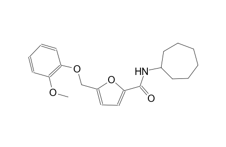 N-cycloheptyl-5-[(2-methoxyphenoxy)methyl]-2-furamide