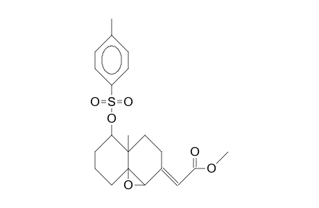 (4a-Methyl-5-(4-methyl-phenylsulfonyloxy)-hexahydro-1ah-naphthoxyrenylidene)-acetic acid, methyl ester