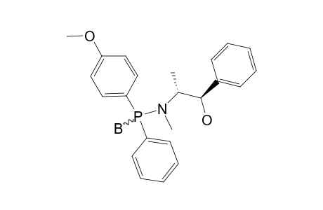 (R-(P),1S,2R)-N-METHYL-N-(1-HYDROXY-1-PHENYL)-PROP-2-YL-P-(4-METHOXYPHENYL)-P-(PHENYL)-PHOSPHINAMIDE-BORANE