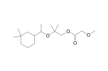 Methoxyacetic acid-2-[1-(3,3-dimethyl-cyclohexyl)-ethoxy]-2-methylpropyl ester