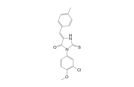 4-imidazolidinone, 3-(3-chloro-4-methoxyphenyl)-5-[(4-methylphenyl)methylene]-2-thioxo-, (5Z)-