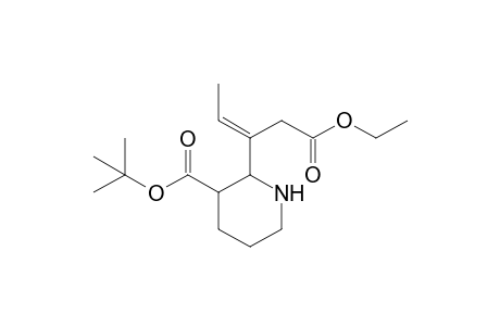 Ethyl 3-[(1,1-Dimethylethoxy)carbonyl]-.beta.-ethylidene-2-piperidinepropanoate