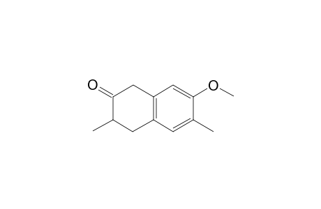 7-Methoxy-3,6-dimethyl-3,4-dihydro-1H-naphthalen-2-one