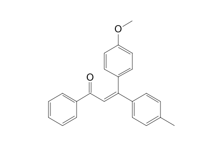 1-(p-Tolyl)-1-(p-methoxyphenyl)-2-benzoylethene