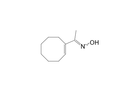 1-cyclocten-1-yl methyl ketone, oxime