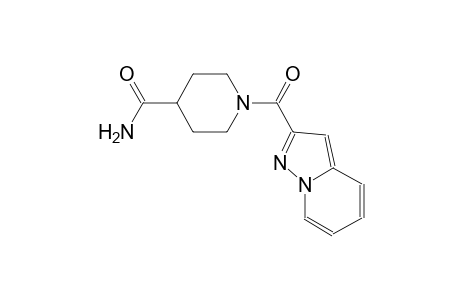 4-piperidinecarboxamide, 1-(pyrazolo[1,5-a]pyridin-2-ylcarbonyl)-