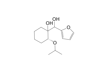R-1-((.alpha.-Furyl)hydroxymethyl)-2-isopropoxycyclohexanol isomer