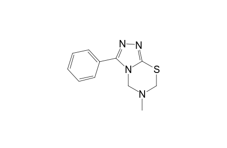 3-Phenyl-6-methyltriazolo[3,4-b]-(1,3,5)-thiadiazine