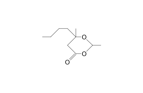 6-Butyl-2,6-dimethyl-1,3-dioxan-4-one