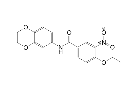 benzamide, N-(2,3-dihydro-1,4-benzodioxin-6-yl)-4-ethoxy-3-nitro-