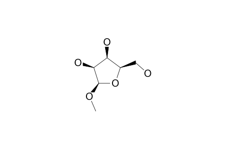 METHYL-BETA-D-LYXOSE,(FURANOSID)